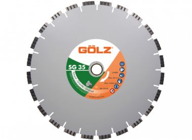 Gölz 03963270401 SG35 Diamond saw blade Granite Hardstone 400 x 25.4 mm