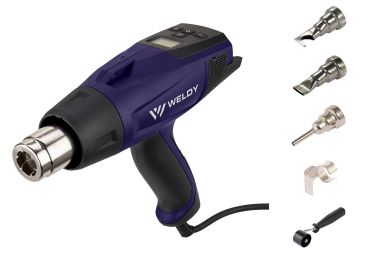 Weldy 164.327 Heat Gun HG 530-A, 2300 Watt / 230 Volt - universal kit