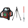 Futech 061.05.50.G-P Para DS Green Rotation laser in suitcase + Tripod 330 cm + Ruler 240 cm - 1
