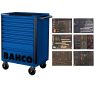 Bahco 1472K8BLUE-FULL6 Tool trolley blue 205 pieces - 9