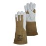 PSP 2.03.35.450.10 35-450 Leather Welding Glove Pair Size 10 - 1