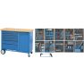 Gedore 2980355 1504 XL mobile workbench 308-parts with 7 drawers - 3