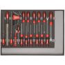 Gedore RED 3301683 R22350002 Screwdriver and file set 26-piece - 2