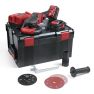 Flex-tools 504157 Supraflex SE 125 18.0-EC/5.0 Set 18V 5.0Ah Li-Ion Multi-Sander Stone/Metal/Paintwork/Wood - 1