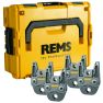 Rems 571163 R Press Tong Set M 15 - 22 - 28 - 35 in L-Boxx for Rems Radial Press Machines (excluded Mini) - 1