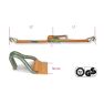 Beta 081820414 Ratchet tensioning strap with single hook 14100 mm - 2