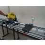 Jepson 609960D 9435 Dry Cutter metal mitre saw 355 mm roller conveyor 6 m with digital scale - 2