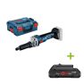 Bosch Professional 06012B4000 GGS 18V-10 SLC Professional straight grinder without batteries and charger in L-Boxx - 1