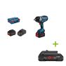 Bosch Professional 06019J8503 GDS 18V-1050 H Professional Impact Wrench 3/4" 18V 5.5Ah ProCore in L-Boxx - 1