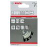Bosch Professional Accessories 2608622125 Disc brush 70 mm braided 6 mm shaft Stainless - 2