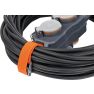 Brennenstuhl ProfessionalLINE 9161250160 Powerblock with extension cable IP54 4x 25 m black H07RN-F 3G1,5 - 4