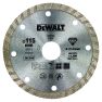 DeWalt Accessories DT3712-QZ TURBO Diamond saw blade 125 x 22.2mm - 1