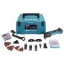 Makita DTM51ZJX2 Multitool 18V + Accessory kit without batteries and charger + 5 years dealer warranty! - 1