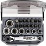 Gedore RED 3300026 R49005023 Bit ratchet socket wrench set 1with Bit-Fix adapter 23-Piece - 1