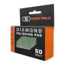 iQ Power Tools iQDHP00100 Diamond Hand Polishing Pad - Grit 50 - 6