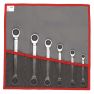 Facom 64.JE6T Ring spanner set 12-sided metric measures 6-Piece - 1