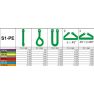 Rema 1211049 S1-PE-9M Polyester lifting straps with reinforced loops 9 mtr. 1000 kg - 2