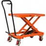 Rema 3460025 HT-25 manual mobile lifting table 815 x 500 mm 250 kg - 1