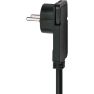 Brennenstuhl 1153100100 Comfort-Line Plus Socket Extension Cord with flat plug 4-way black 2m H05VV-F 3G1,5 - 7