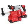 Milwaukee 4933448180 M18CHPXDE-502C M18 Fixtec SDS-Plus Cordless hammer drill with extraction 18V 5.0Ah Redli-ion - 1
