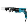 Makita HR2631FTX4 Combination hammer with replaceable head, extraction set and 5-piece drill chisel set in black aluminium case - 5