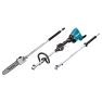 Makita DUX60ZX12 Accu Combi System D-handle 2 x 18V excl. batteries and charger + Chainsaw attachment and Extension Handle - 1