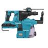Makita DHR283ZWJU Combination hammer 2 x 18V with dust extraction and AWS transmitter excl. batteries and charger - 5