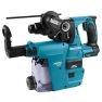 Makita DHR242ZJW Combination Hammer 18 Volt Body DX06 Built-in extraction excl. batteries and charger - 7