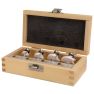 Makita Accessories D-53534 Milling cutter set with ball bearing shank diameter 8 mm 4-piece In wooden case - 5