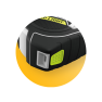 Komelon PLD85 Tape measure with built-in LED lighting 8 m x 25 mm - 4