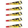 Stanley STHT9-20095-5 Powerpack 5 x Hand Saw STHT9-20095 Heavy Duty 550mm - 11T/inch - 1
