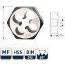 Rotec 371.1615 HSS Hexagonal thread cutting nuts DIN 382 MF16x1,5 - 1