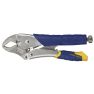 Irwin T13T Round nose pliers with curved jaws and quick release mechanism 7CR 175 mm - 1