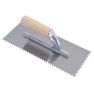 Raimondi 183 V3 Adhesive comb stainless steel V-tooth 3 mm Wooden Handle - 1