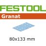 Festool Accessories TNRTS400GR01 Granat RTS P80 P120 P180 P240 SET Sandpaper RTS 400 - 1