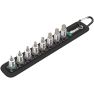 Wera 05003881001 Belt 2 Zyklop Hexagonal sockets set with holding function, with 1/4" drive - 1