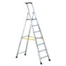 Zarges 42455 Z300 Step ladder with Treads, one side openable 5 Treads incl. platform - 1