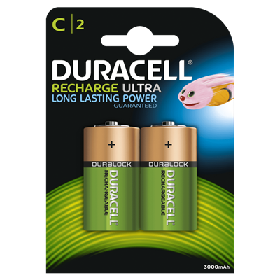 Duracell D055988 Rechargeable batteries Ultra C 2pcs.