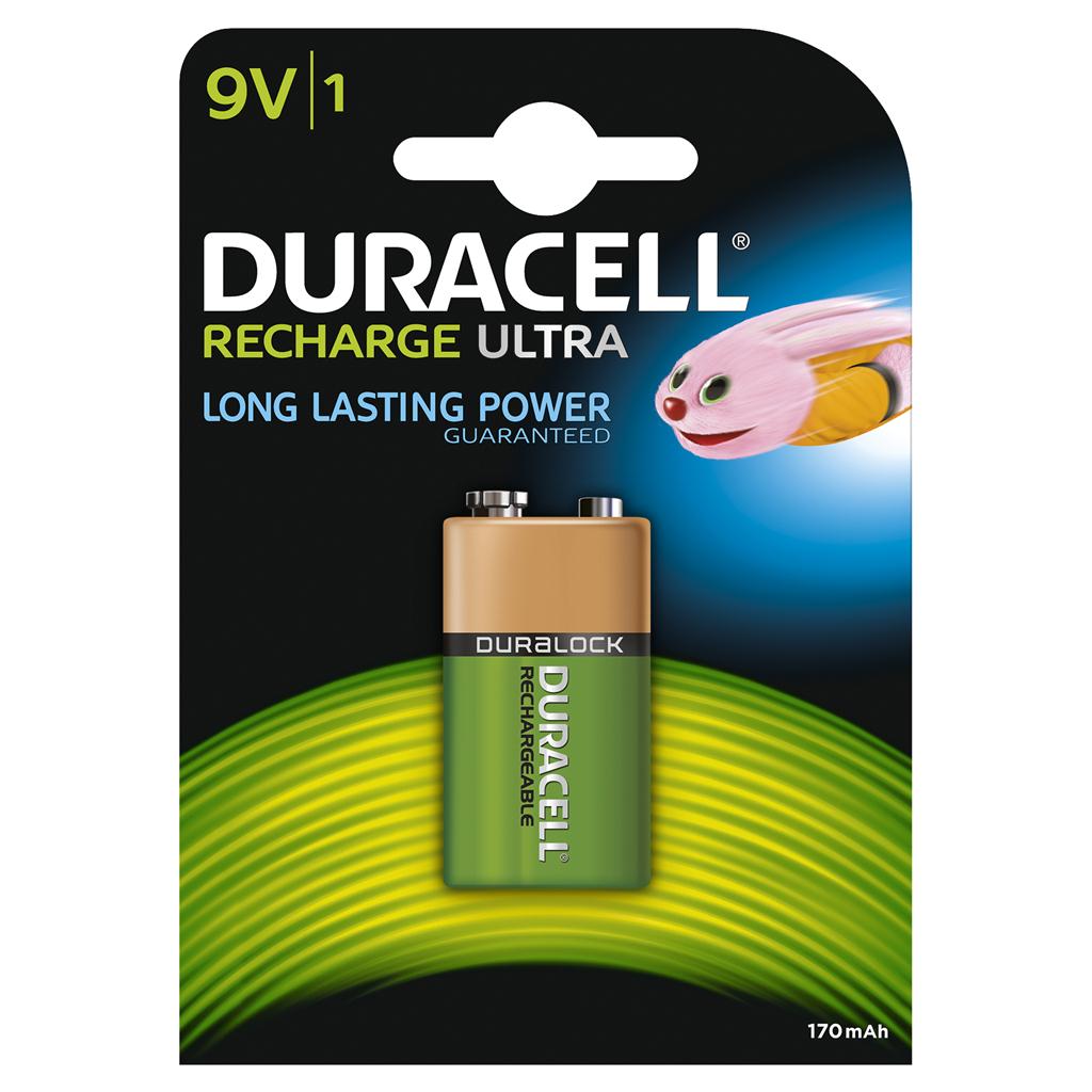 Duracell D056008 Rechargeable Battery Ultra 9V 1.
