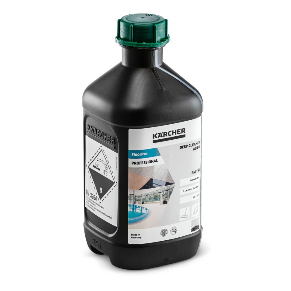 Kärcher Professional 6.295-586.0 FloorPro Deep Cleaner, acidr RM 751, 2.5l