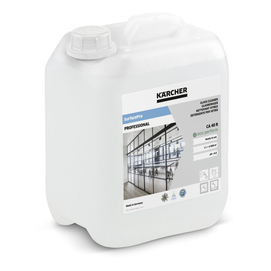 Kärcher Professional 6.295-688.0 SurfacePro glass cleaner CA 40 R eco! Perform, 5l