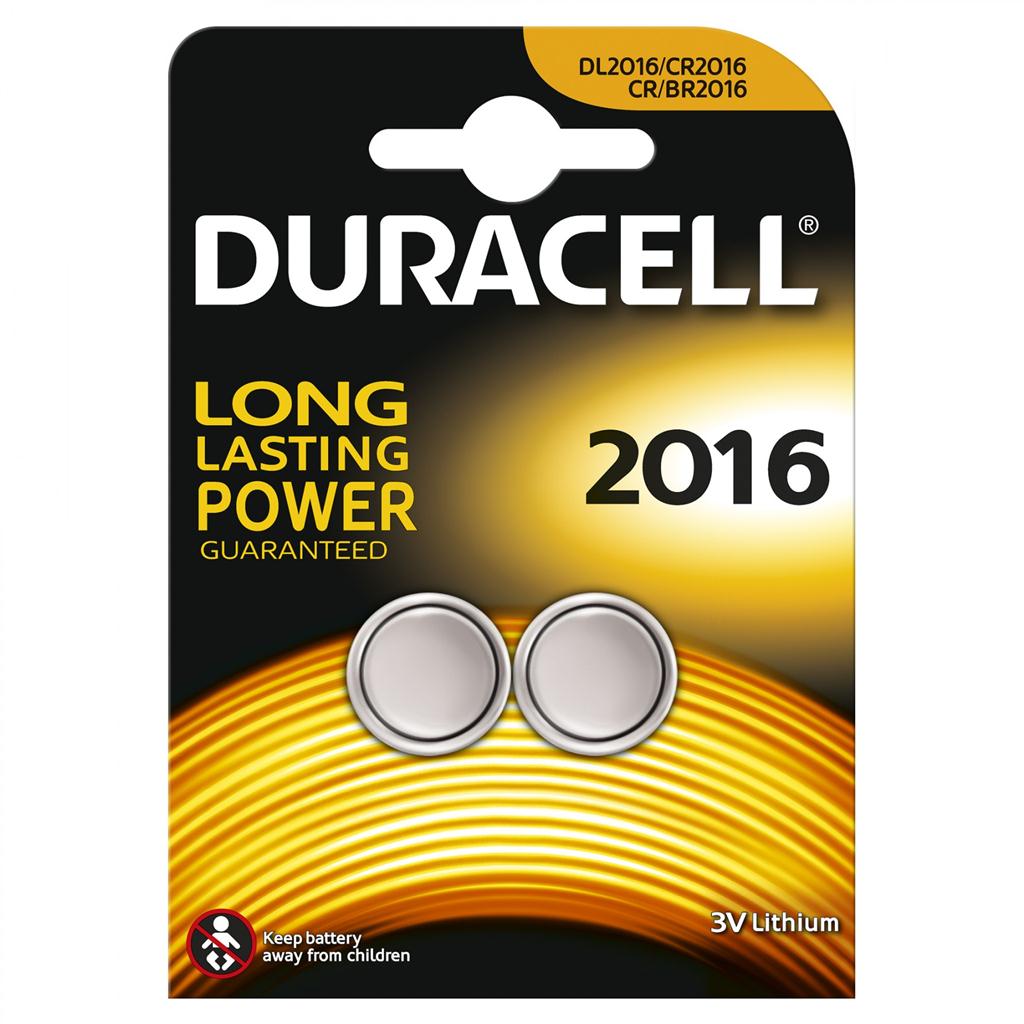 Duracell D203884 Button batteries 2016 2pcs