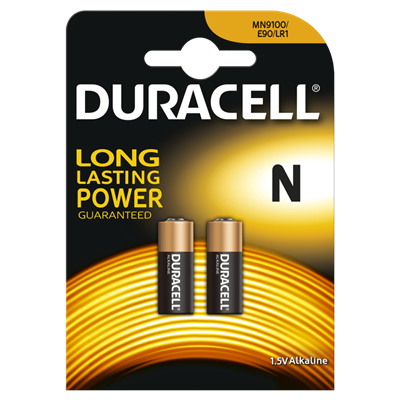 Duracell D203983 Batteries Alkaline N 2pcs.