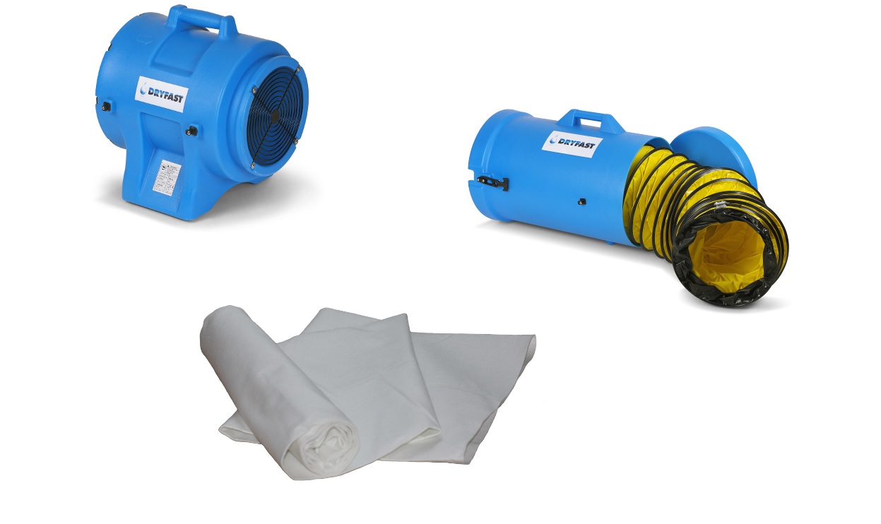 Dryfast DAF3900LSAU DAF3900 Axial fan CAN3900 7,6 m dust bag