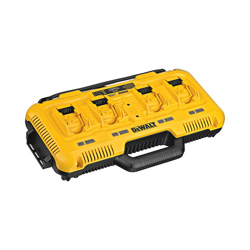 DeWalt Accessories DCB104-QW XR 4-port rapid charger 10.8 - 18 volts and FlexVolt