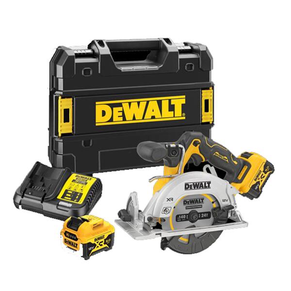 DeWALT DCS512P2-QW Cordless circular saw 140mm 12V 5.0Ah Li-Ion