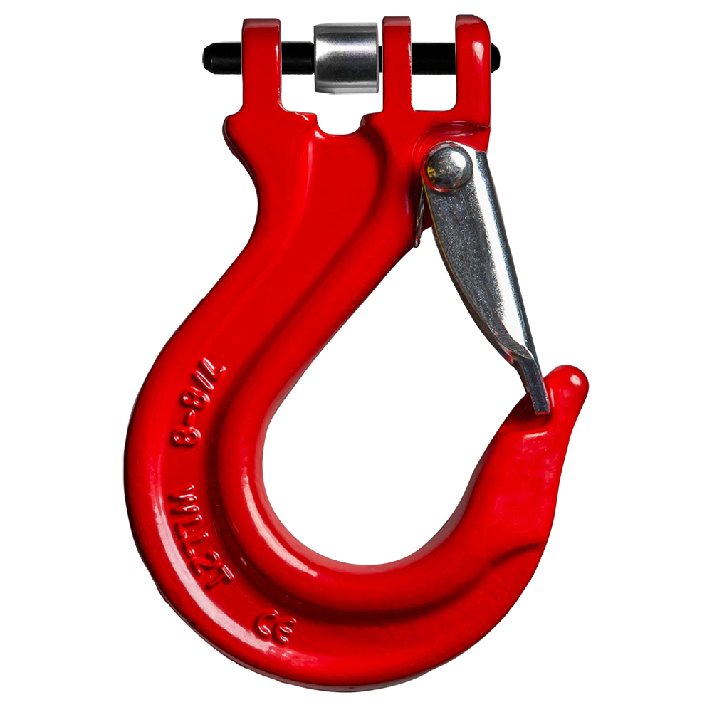 DELTALOCK YE.8.020.08 Valve hook with connecting link 2 tonne Grade 80