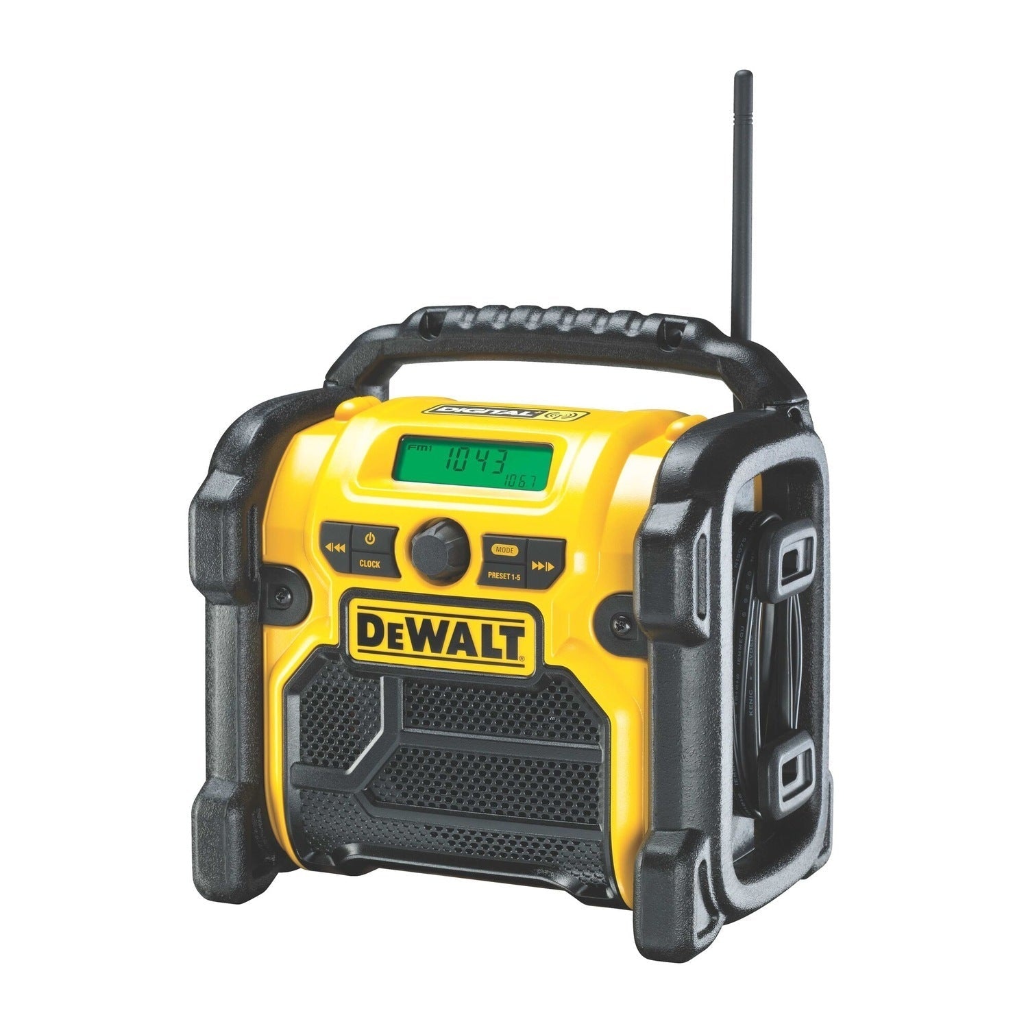 DeWALT DCR020-QW DCR020 XR 10.8-18V Compact DAB+/FM Radio