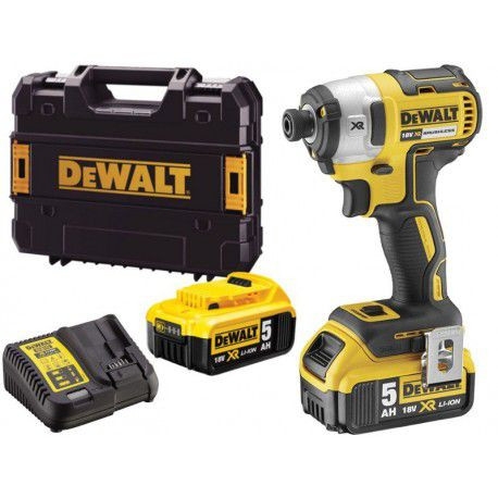 DeWALT DCF887P2-QW Impact screwdriver BRUSHLESS 18V 5.0Ah Li-Ion in TSTAK