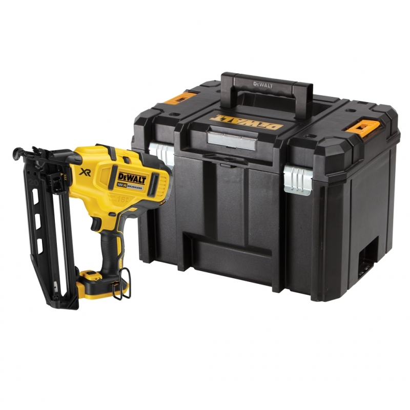 DeWALT DCN660NT-XJ Finisher 16GA 18V excl. batteries and charger in TSTAK Case